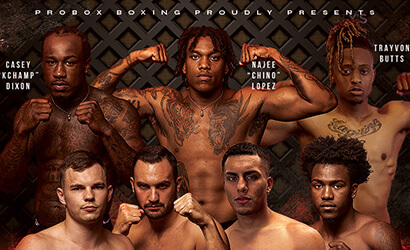 ProBox Promotions head to Atlanta, GA, for a night of Future Stars on November 19, at Buckhead Fight Club